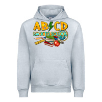 Heather Grey abcd back to school Urban Hoodie - texasbilliewilder