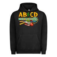 Pigment Black abcd back to school Urban Hoodie - texasbilliewilder