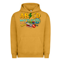 Pigment Peanut Butter abcd back to school Urban Hoodie - texasbilliewilder