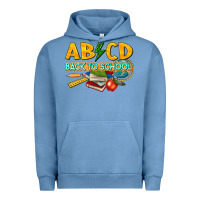 Pigment Pebble Blue abcd back to school Urban Hoodie - texasbilliewilder