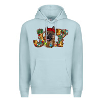 Blue Mist german shepherd christmas joy Premium Hoodie - RanaPortraitStore