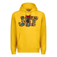 Lemon german shepherd christmas joy Premium Hoodie - RanaPortraitStore
