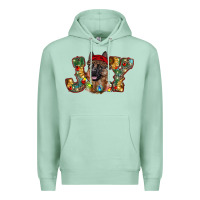 Seafoam german shepherd christmas joy Premium Hoodie - RanaPortraitStore