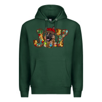 Sports Green german shepherd christmas joy Premium Hoodie - RanaPortraitStore