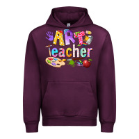 Mauve Wine art teacher Urban Hoodie - texasbilliewilder