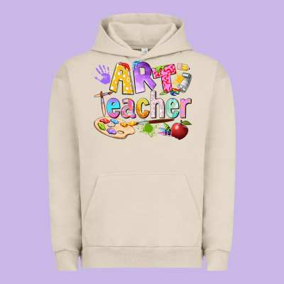 Art Teacher Urban Hoodie Designed By Texasbilliewilder