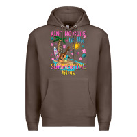 Coffee aint no cure for the summer time blues Premium Hoodie - texasbilliewilder