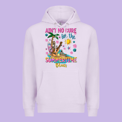 Aint No Cure For The Summer Time Blues Premium Hoodie Designed By Texasbilliewilder