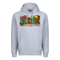 Heather Grey mini softball Premium Hoodie - Zillion Design Studio