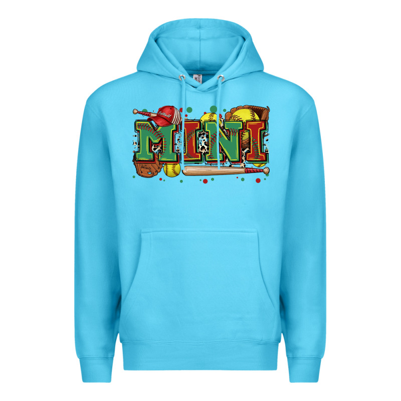 Mini Softball Premium Hoodie by Zillion Design Studio | Teevron
