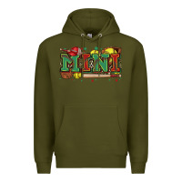 Army Green mini softball Premium Hoodie - Zillion Design Studio