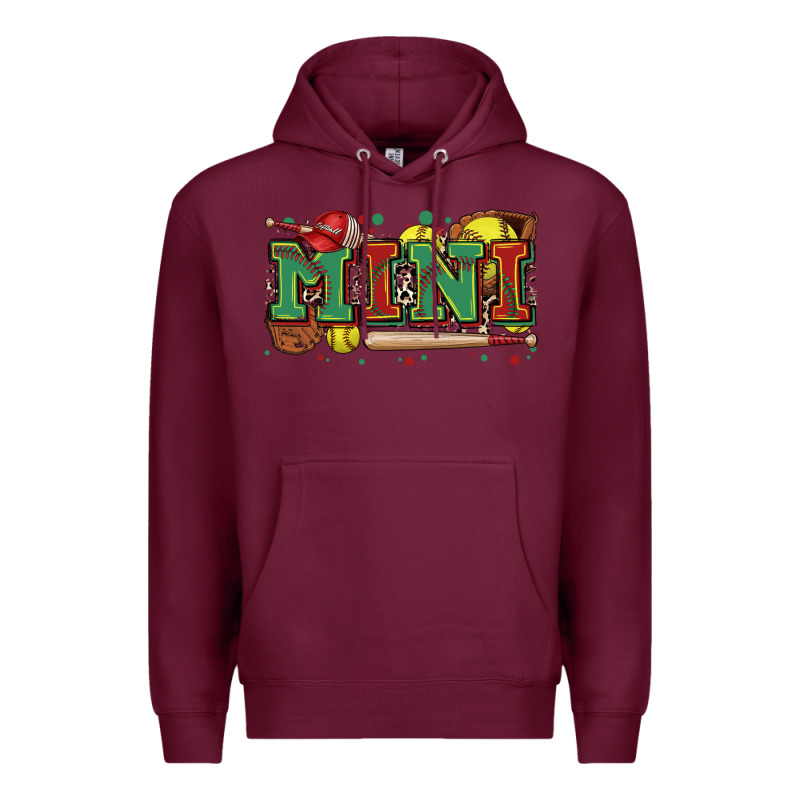 Mini Softball Premium Hoodie by Zillion Design Studio | Teevron