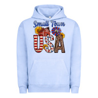 Pigment Grape Ice small town usa Urban Hoodie - Zillion Design Studio