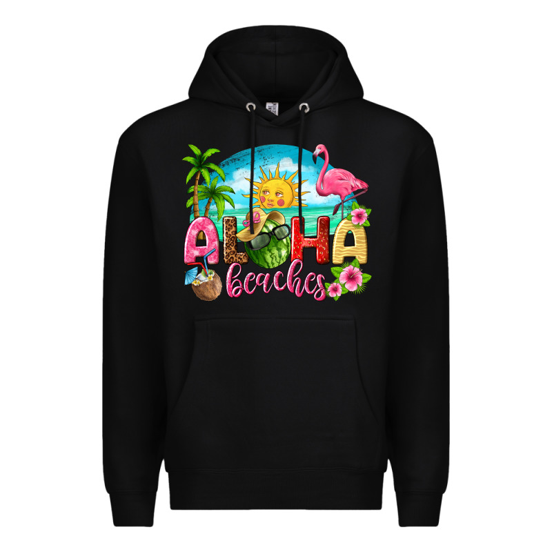 Aloha Beaches Premium Hoodie by texasbilliewilder | Teevron