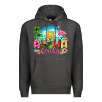 Charcoal Heather aloha beaches Premium Hoodie - texasbilliewilder
