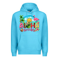 Ocean Blue aloha beaches Premium Hoodie - texasbilliewilder