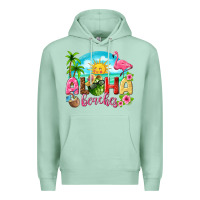 Seafoam aloha beaches Premium Hoodie - texasbilliewilder