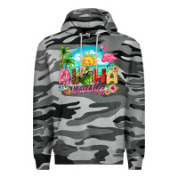 Slate Camo aloha beaches Premium Hoodie - texasbilliewilder