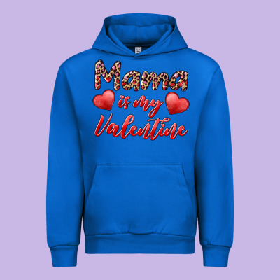 Mama Is My Valentine Urban Hoodie Designed By Ranaportraitstore