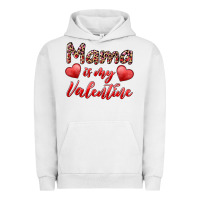 Pigment Lunar Rock mama is my valentine Urban Hoodie - RanaPortraitStore