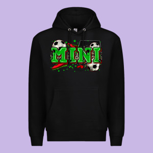 Mini Soccer Premium Hoodie Designed By Zillion Design Studio