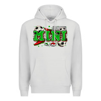 Dove Grey mini soccer Premium Hoodie - Zillion Design Studio