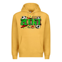 Mustard mini soccer Premium Hoodie - Zillion Design Studio