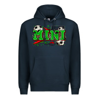 Navy mini soccer Premium Hoodie - Zillion Design Studio