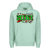 Seafoam mini soccer Premium Hoodie - Zillion Design Studio