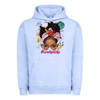 Pigment Grape Ice afro messy bun teacherlife Urban Hoodie - texasbilliewilder