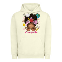 Pigment Pistachio afro messy bun teacherlife Urban Hoodie - texasbilliewilder