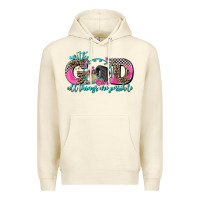Sandshell with god all things are possible race Premium Hoodie - AdoDesignShop