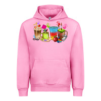 Fuchsia Pink art teacher coffee cups Urban Hoodie - texasbilliewilder