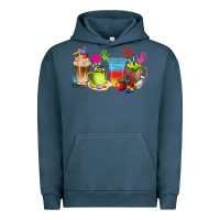 Pigment Midnight Navy art teacher coffee cups Urban Hoodie - texasbilliewilder