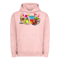 Pigment Salmon art teacher coffee cups Urban Hoodie - texasbilliewilder