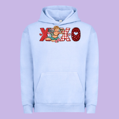 Xoxo Cupid Urban Hoodie Designed By Ranaportraitstore