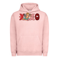 Pigment Salmon xoxo cupid Urban Hoodie - RanaPortraitStore