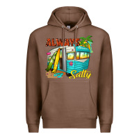 Chestnut always salty with caravan Premium Hoodie - texasbilliewilder