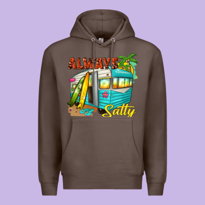 Always Salty With Caravan Premium Hoodie Designed By Texasbilliewilder