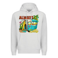 Dove Grey always salty with caravan Premium Hoodie - texasbilliewilder