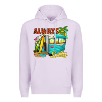 Lilac always salty with caravan Premium Hoodie - texasbilliewilder