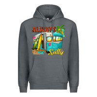 Rock always salty with caravan Premium Hoodie - texasbilliewilder