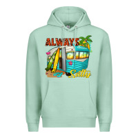 Seafoam always salty with caravan Premium Hoodie - texasbilliewilder