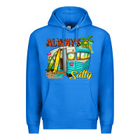 True Royal always salty with caravan Premium Hoodie - texasbilliewilder