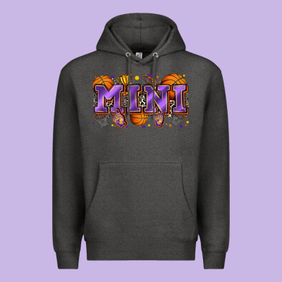 Mini Basketball Premium Hoodie Designed By Zillion Design Studio