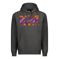 Charcoal Heather mini basketball Premium Hoodie - Zillion Design Studio