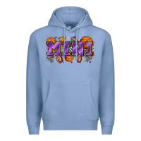 Colony Blue mini basketball Premium Hoodie - Zillion Design Studio