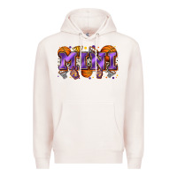 Pale Pink mini basketball Premium Hoodie - Zillion Design Studio