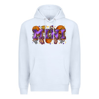 White mini basketball Premium Hoodie - Zillion Design Studio