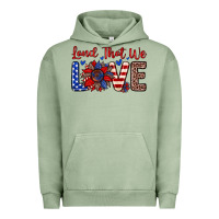 Pigment Oil Green land that we love Urban Hoodie - Zillion Design Studio